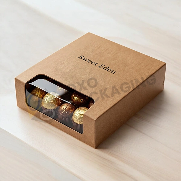 Custom Chocolate Cardboard Boxes