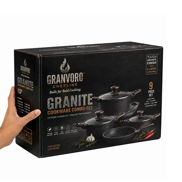printed cookware packaging