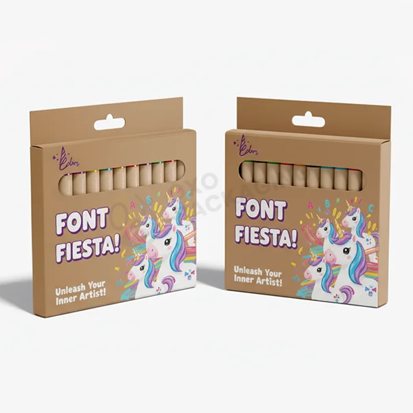 printed crayon boxes