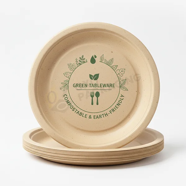 printed disposable plates