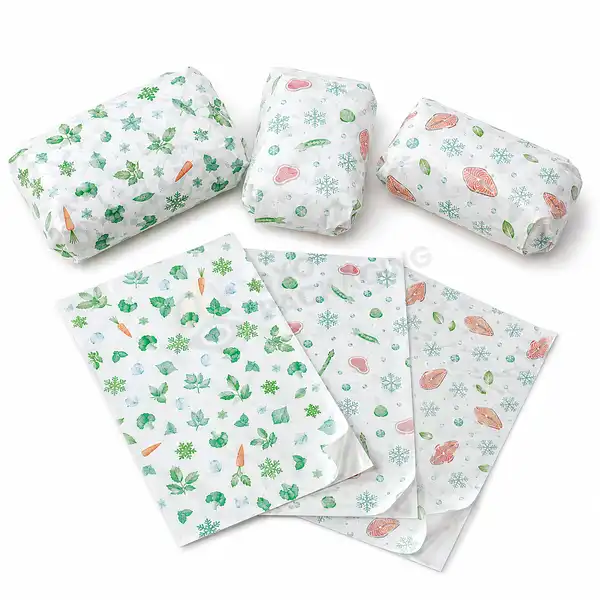 printed freezer paper