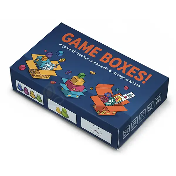 printed game boxes