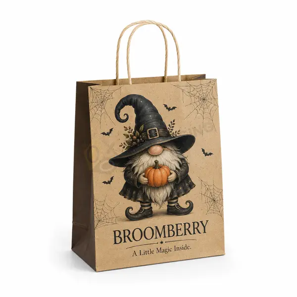 printed halloween paper bags