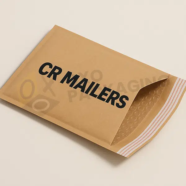 printed kraft paper bubble mailers
