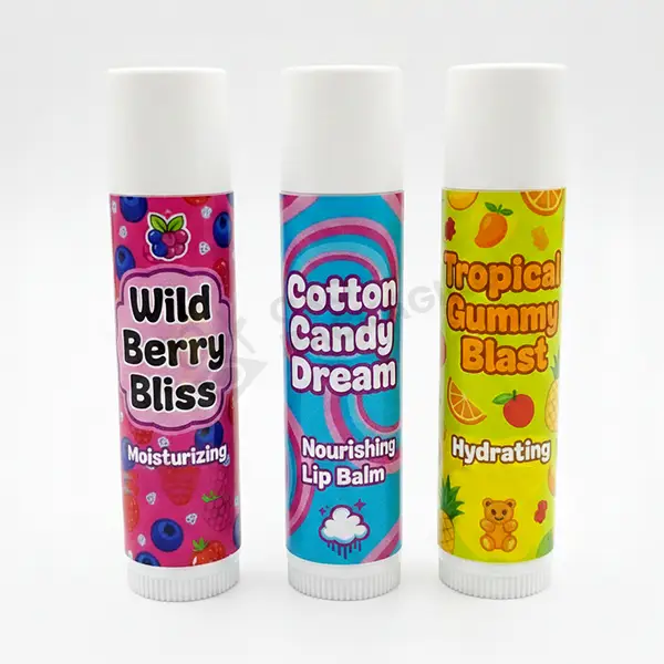 printed lip balm tubes