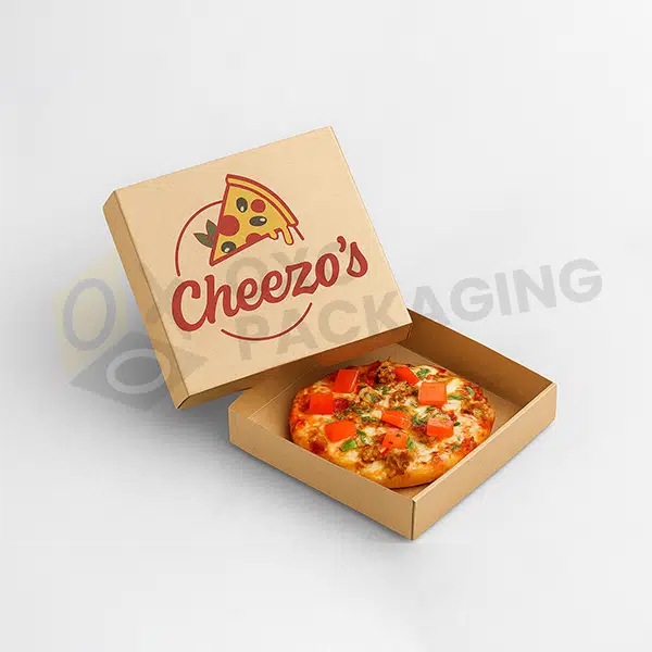 printed mini pizza boxes