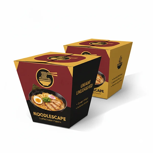 printed ramen packaging