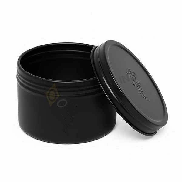 printed screw top metal tins