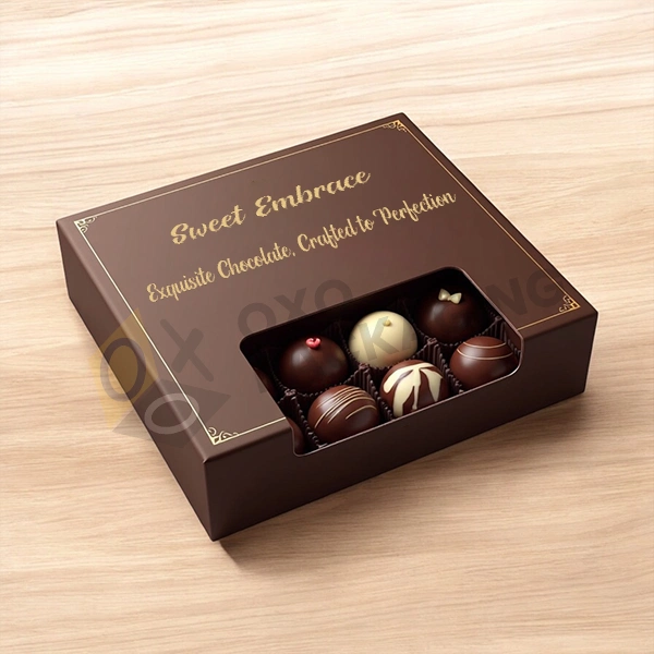 Printed Window Chocolate Boxes