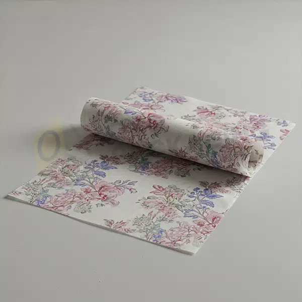 printed wrapping tissue paper