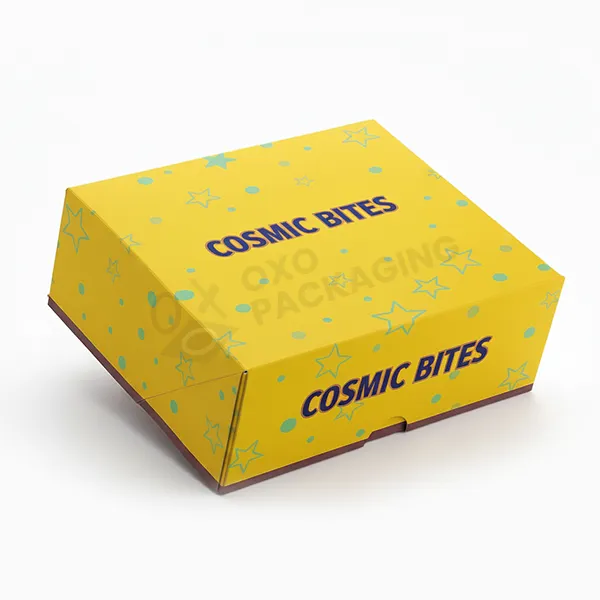 printed yellow boxes