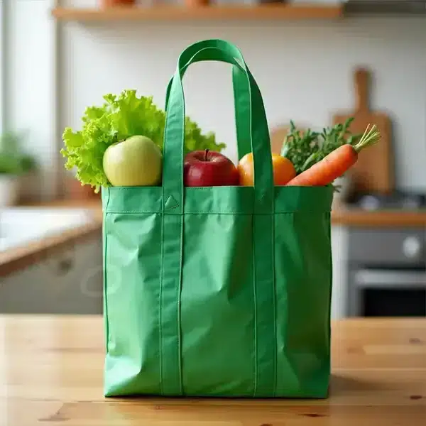 Reusable Green Shopping Bags Bulk