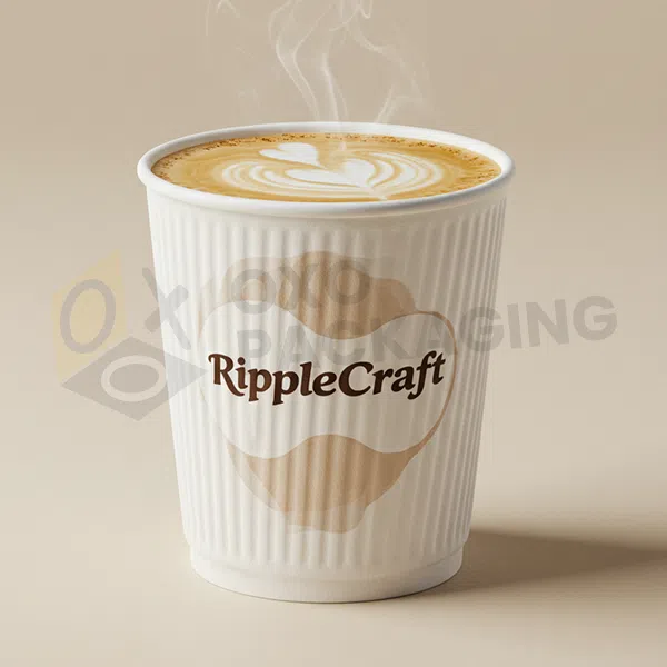 ripple wall coffee cups