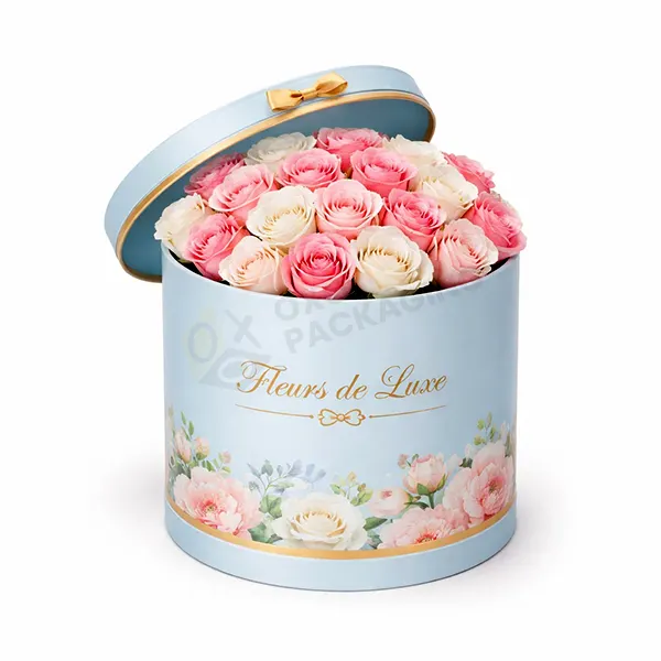 round gift box with lid wholesale