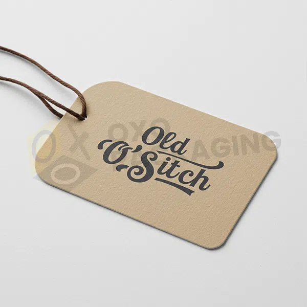 Custom Printed Rounded Corner Hang Tags