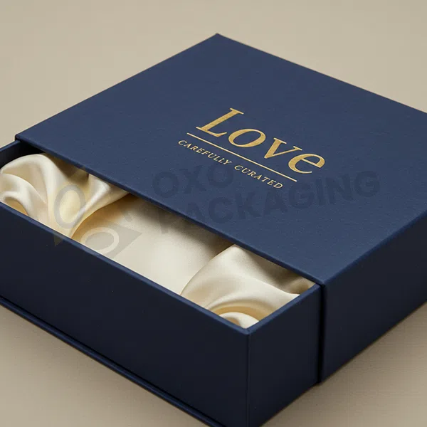 satin lined gift box