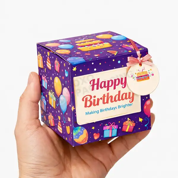 small cube gift boxes design
