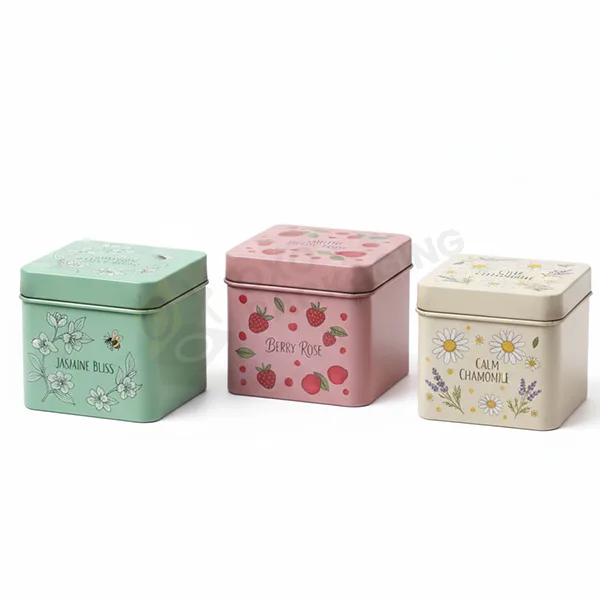 small tin boxes