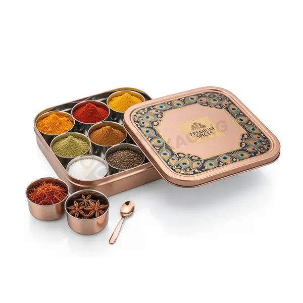 spice tin boxes