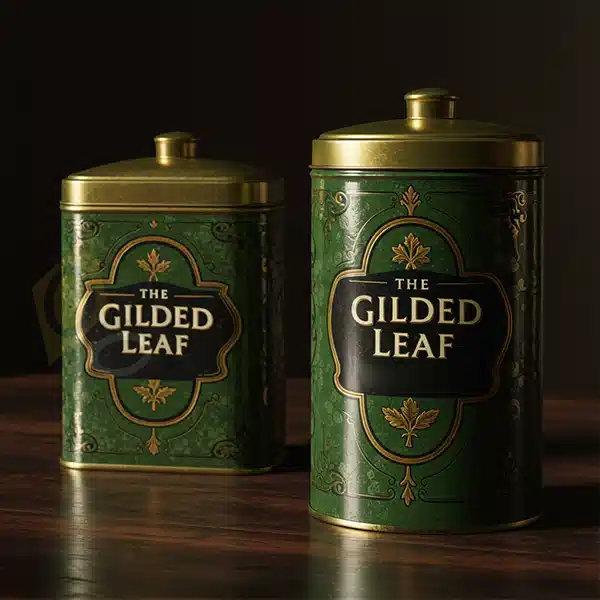 tea tin canister