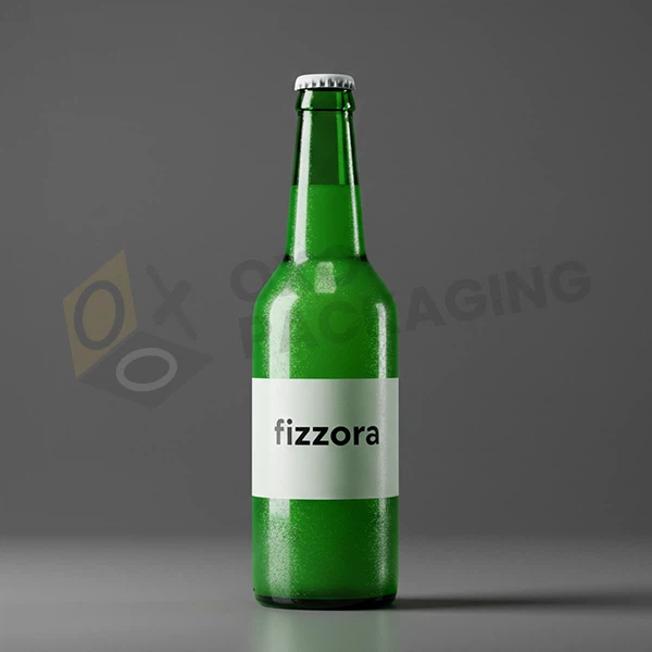 vintage green glass bottles