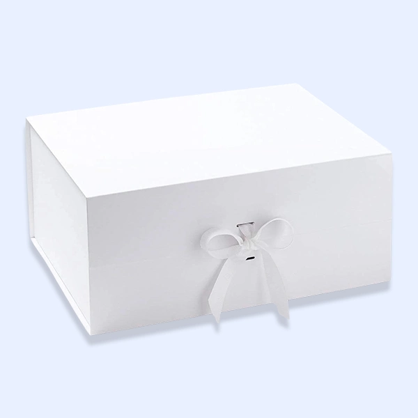 white gift boxes