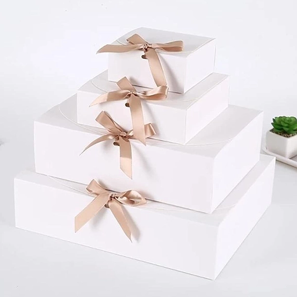 white kraft boxes