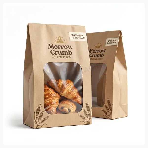 window paper bags designs