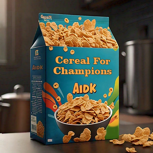 Custom Gable Cereal Boxes