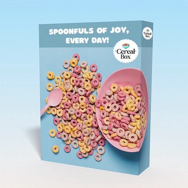 Custom Printed Breakfast Cereal Boxes