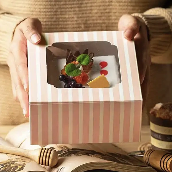 Custom Window Dessert Boxes