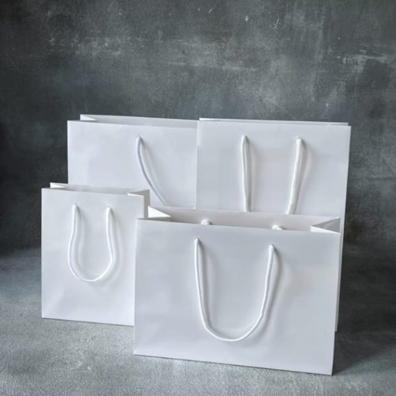 White Paper Bags Wholesale