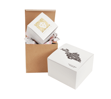 White Retail Packaging Boxes