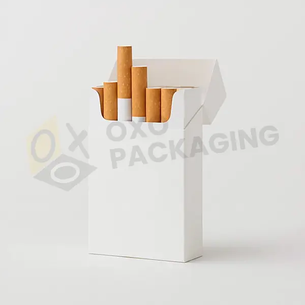 blank cigarette packaging