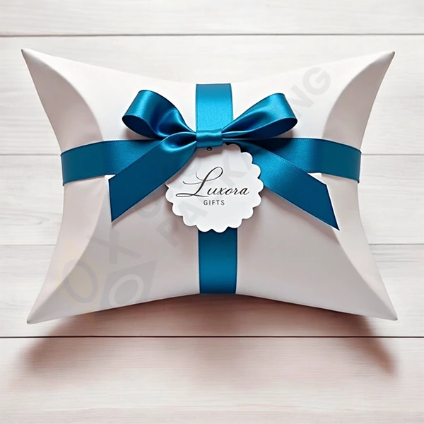 Custom Printed Pillow Luxury Gift Boxes