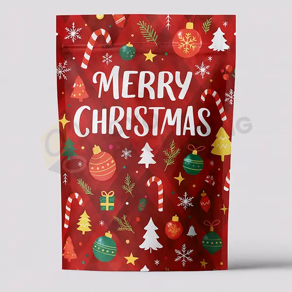 christmas mylar bags