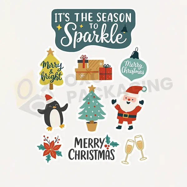christmas sticker