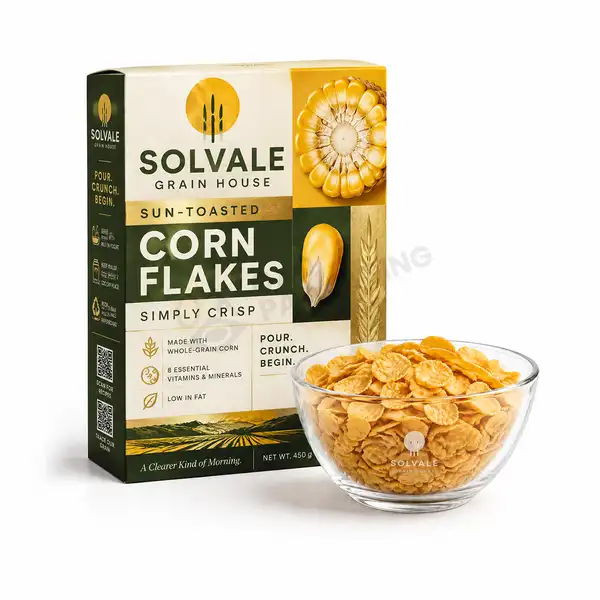 Custom Corn Flakes Cereal Boxes