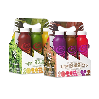 Custom Printed Juice Packaging Boxes