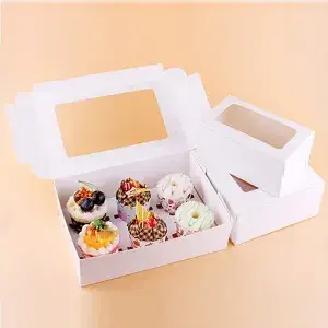 Custom Printed Cupcake Insert Boxes