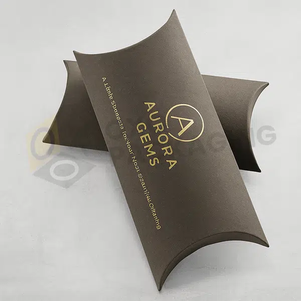 Custom Logo Pillow Boxes