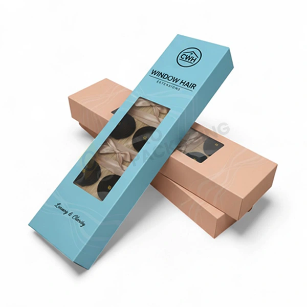 Custom Window Hair Extension Boxes
