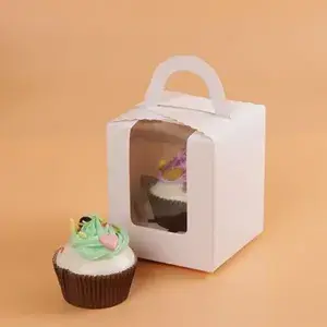 Custom Printed Single Cupcake Boxes