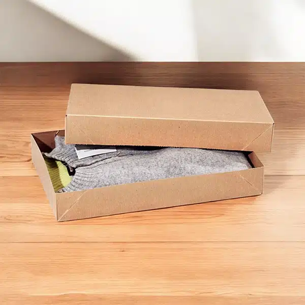 Kraft Apparel Packaging Boxes