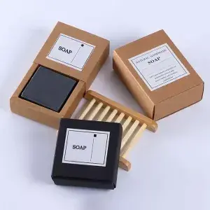 Custom Printed Kraft Soap Packaging Boxes