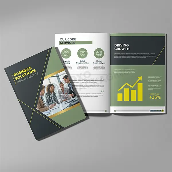 printed business booklets