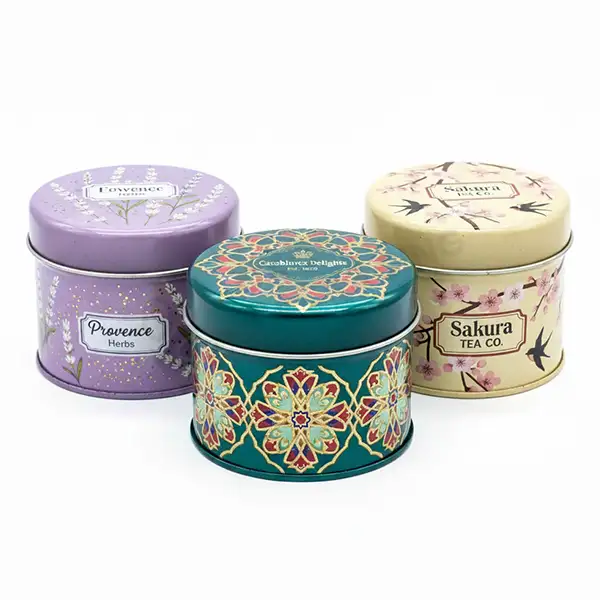 printed decorative tin boxes