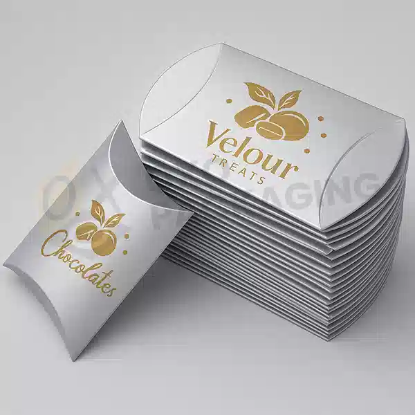 silver pillow boxes