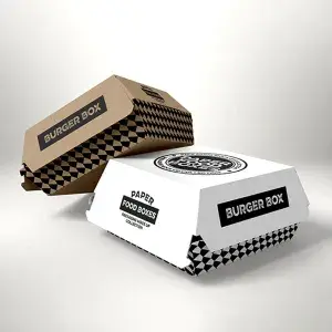 Kraft White Card Packaging Boxes